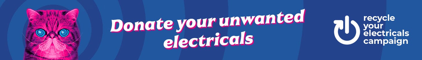 donate your unwanted electricals