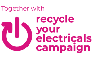 Together with recycle your electricals campaign